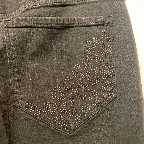 NYDJ- “Billie Mini Bootcut” High Rise Jeans in Coffee Bean Brown- Size 12 - Picture 13 of 16